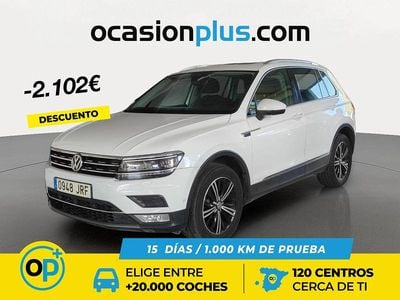Blanco Usado 2016 VW Tiguan Sportline SUV | 18.788 € (Buen precio)