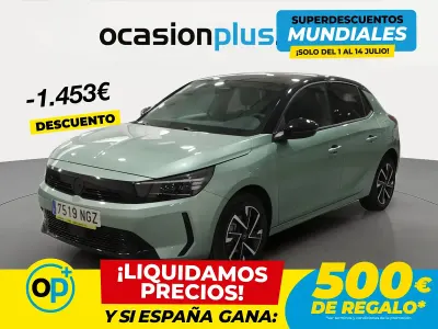 Nuevo Opel Corsa 100 CV (73 kW) 2025 Verde Utilitario