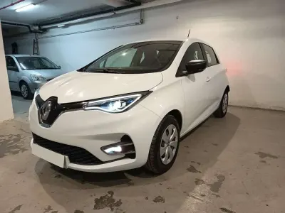 Begagnad Renault Zoe Life 80 kW (109 HK) 2021 Vit Halvkombi