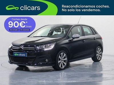 Käytetty Citroën C4 Feel 99 HP (72 kW) 2016 Musta Sedan