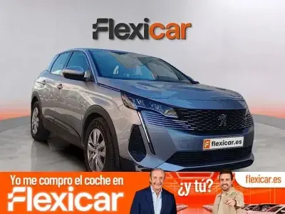 Usado Peugeot 3008 Active 130 CV (95 kW) 2021 Gris SUV