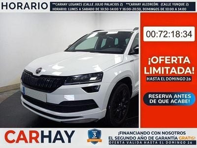 Occasion Skoda Karoq SportLine 150 ch (110 kW) 2019 Blanc SUV