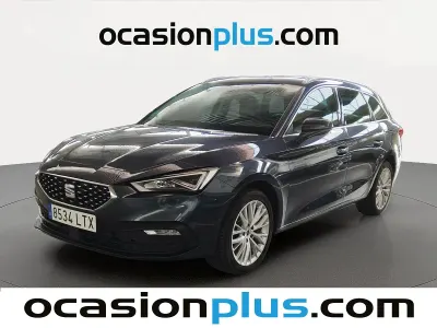 Usado Seat Leon XCELLENCE 130 CV (95 kW) 2021 Gris Monovolumen