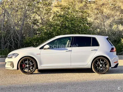 Usado VW Golf VII GTI 245 CV (180 kW) 2018 Blanco Berlina