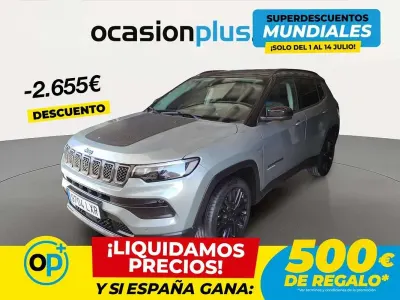 Usado Jeep Compass 129 CV (94 kW) 2022 Azul SUV