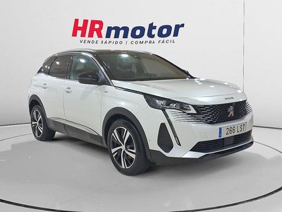Usado Peugeot 3008 GT 132 CV (97 kW) 2021 Negro SUV