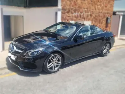 Usado Mercedes E400 333 CV (244 kW) 2014 Negro Descapotable