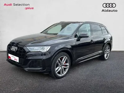 Usado Audi Q7 S-Line 381 CV (280 kW) 2021 Negro SUV