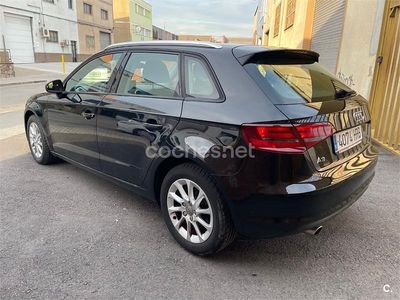 Usado Audi A3 Ambiente 105 CV (77 kW) 2013 Negro Berlina