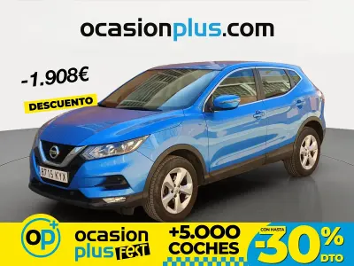 Usado Nissan Qashqai Acenta 115 HP (84 kW) 2019 Azul SUV