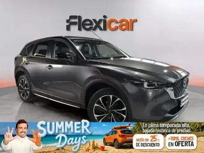 Usado Mazda CX-5 Homura-Line 165 CV (121 kW) 2021 Gris SUV