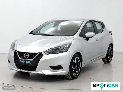 Usado Nissan Micra Acenta 92 CV (67 kW) 2022 Gris Utilitario