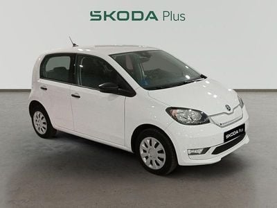 Usado Skoda Citigo-e IV Ambition 61 kW (83 CV) 2020 Blanco Utilitario