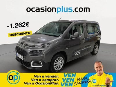 Usado Citroën Berlingo Feel 100 CV (73 kW) 2019 Gris Monovolumen