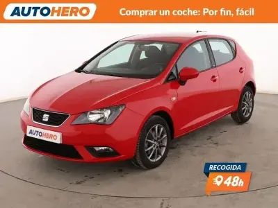 Usado Seat Ibiza I-Tech 90 CV (66 kW) 2015 Rojo Berlina