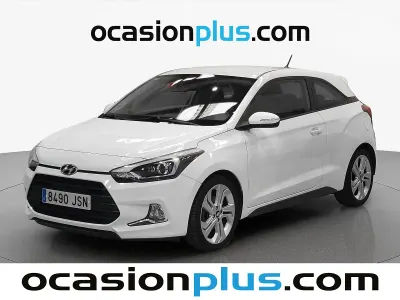 Usado Hyundai i20 90 CV (66 kW) 2016 Blanco Utilitario