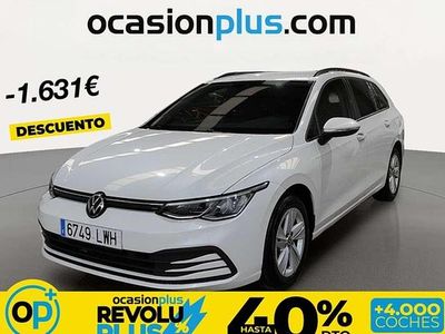 Usado VW Golf VIII Life 110 CV (80 kW) 2022 Blanco Familiar