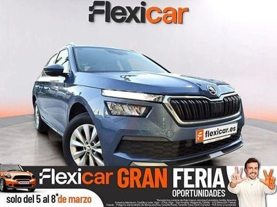Usado Skoda Kamiq Ambition 110 CV (80 kW) 2021 Azul SUV