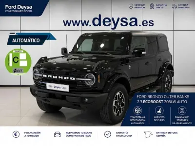 Nuevo Ford Bronco Outer Banks 334 CV (245 kW) 2026 Negro SUV