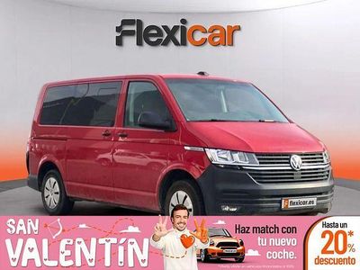 Usado VW Caravelle 110 CV (80 kW) 2020 Rojo Monovolumen