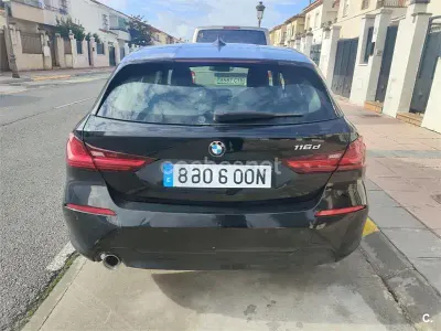 Usado BMW 116 116 CV (85 kW) 2021 Negro Utilitario
