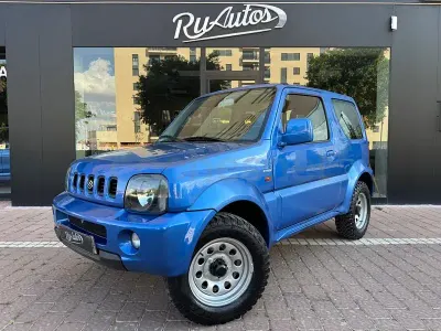 Usado Suzuki Jimny 82 CV (60 kW) 2002 Azul SUV