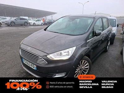 Usado Ford Grand C-Max Titanium 120 CV (88 kW) 2019 Gris / plata Monovolumen