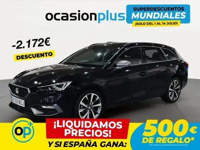 Usado Seat Leon FR 150 CV (110 kW) 2025 Negro Familiar