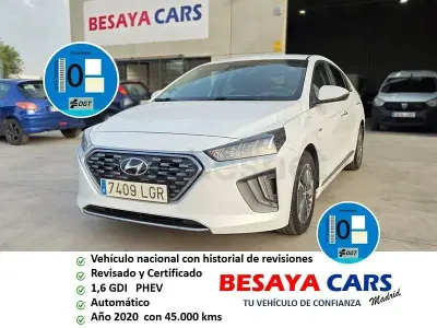 Usado Hyundai Ioniq 141 CV (103 kW) 2020 Blanco Utilitario