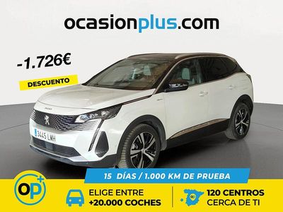 Blanco Usado 2021 Peugeot 3008 GT SUV | 18.990 € (Precio justo)