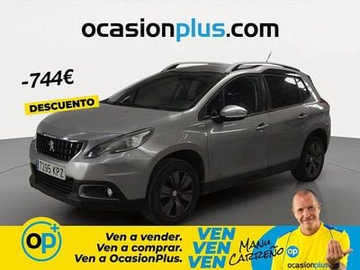 Usado Peugeot 2008 Style 82 CV (60 kW) 2018 Gris SUV