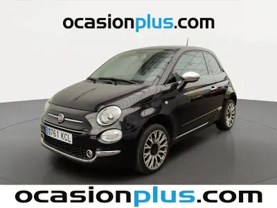 Usado Fiat 500 Lounge 69 CV (50 kW) 2017 Negro Utilitario