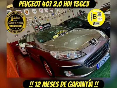 Usado Peugeot 407 Sport 136 CV (100 kW) 2007 Beige Berlina
