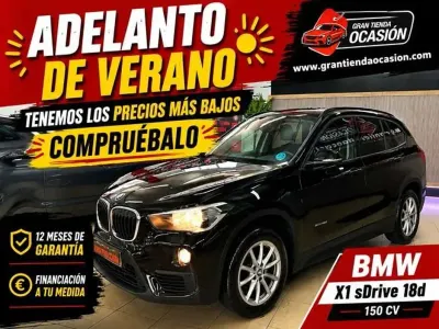 Usado BMW X1 150 CV (110 kW) 2016 Negro SUV