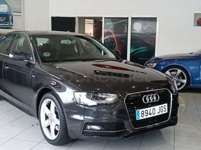 Usado Audi A4 S-Line 150 CV (110 kW) 2015 Negro Berlina