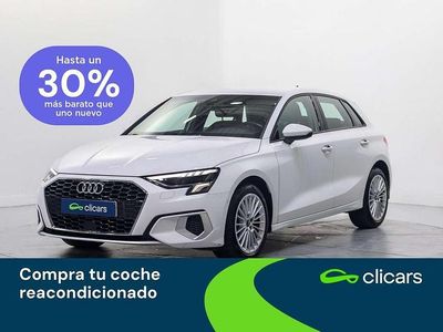 Usado Audi A3 Sportback Advanced 150 CV (110 kW) 2021 Blanco Utilitario