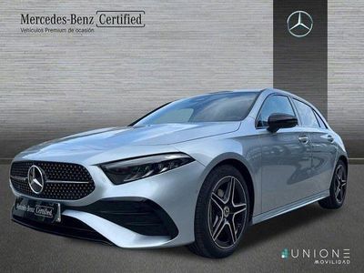 Usado Mercedes A200 AMG line 150 CV (110 kW) 2025 Plata hightech