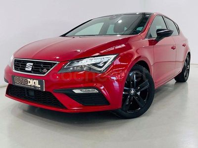 Usado Seat Leon FR 150 CV (110 kW) 2019 Granate Berlina