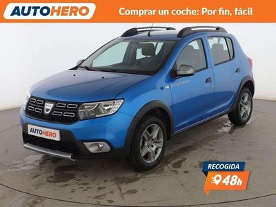 Azul Usado 2016 Dacia Sandero Stepway Ambiance Berlina | 10.599 € (Precio justo)