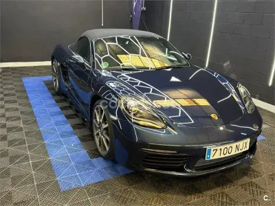 Usado Porsche 718 Boxster 300 CV (220 kW) 2021 Azul Descapotable