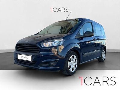 Usado Ford Tourneo Courier Ambiente 100 CV (73 kW) 2018 Azul Monovolumen