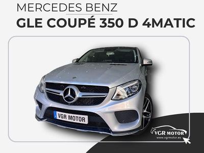 Usado Mercedes GLE350 258 CV (189 kW) 2018 Gris / plata Coupe