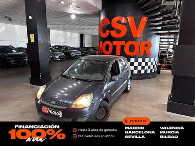 Usado Ford Fiesta Ambiente 68 CV (50 kW) 2008 Gris Utilitario