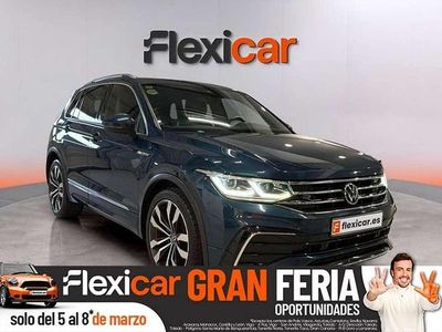 Usado VW Tiguan R-line 150 CV (110 kW) 2021 Azul SUV