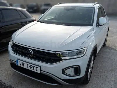 Usado VW T-Roc Life 150 CV (110 kW) 2022 Blanco SUV