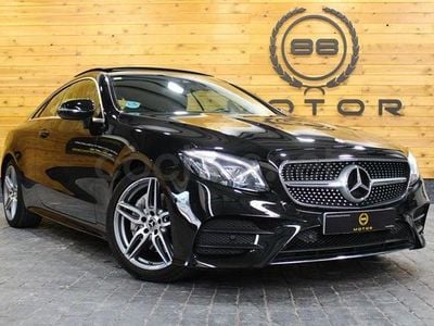 Usado Mercedes E200 184 CV (135 kW) 2018 Negro Coupe