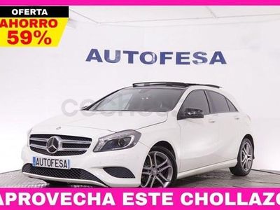 Usado Mercedes A200 AMG line 156 CV (114 kW) 2013 Blanco Berlina