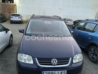 Azul Usado 2006 VW Touran Advance Monovolumen | 5900 € (Precio justo)