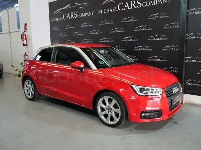 Usado Audi A1 Design 90 CV (66 kW) 2015 Rojo Utilitario