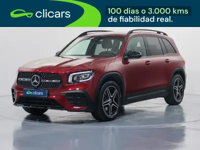 Usado Mercedes GLB220 190 CV (139 kW) 2021 Rojo SUV